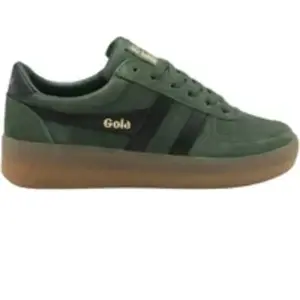 Baskets femme Gola Grandslam Suede Trainer Vert 41 CLA589NB pas cher