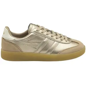 Baskets femme Gola Viper Metallic Trainer Doré 42 CLB783YY pas cher