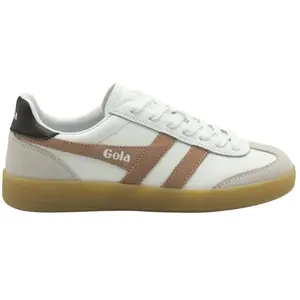 Baskets femme Gola Viper Leather Trainer Marron 37 CLB744WC pas cher