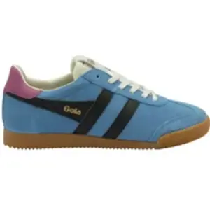 Gola Elan Chaussures Femme - Baskets Suédé En Bleu Noir - 36 pas cher
