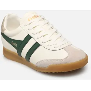 Comparateur de prix : Gola Gola Chaussures Femme Torpedo - Baskets En Cuir Crème Et Vert - 37
