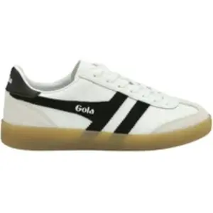 Gola Mixte Viper Leather Baskets, White/Black/Gum, 41 EU pas cher