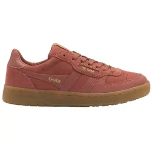 Gola Chaussures Femme Hawk - Baskets Fashion En Suède, Terre Cuite - 41 pas cher