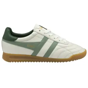 Gola Baskets Stadium pour femme, Blanc/brume verte/persistant, 38 EU pas cher