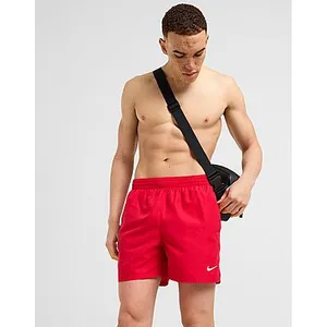 Nike Short de bain Core Homme - Red, Red S pas cher