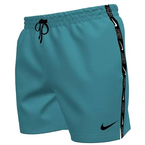 Maillot de bain Nike Swim Logo Tape bleu turquoise noir - S pas cher