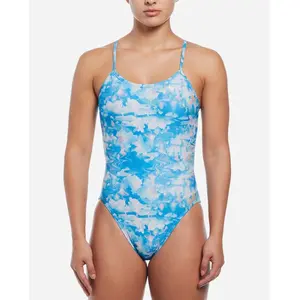 Nike Swim Maillot De Bain Cutout Hydrastrong Multi Print pas cher