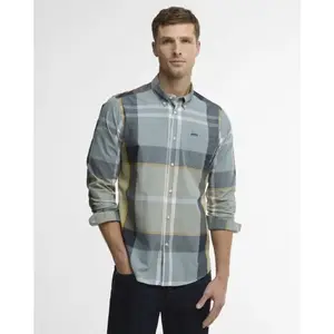 Barbour - Harris Tailored Shirt - Chemise homme Highland Lake Tartan - L