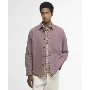 BARBOUR Surchemise rose | L pas cher