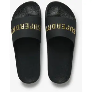 Superdry Claquettes Premium Metallic Pool pas cher