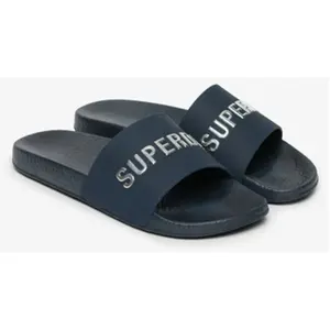 Superdry Claquettes Premium Metallic Pool pas cher