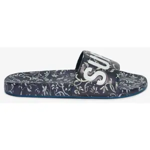 Superdry Claquettes Printed All Over Print Pool pas cher