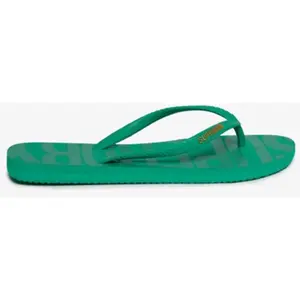 Tongs fille Superdry Essential Flip Flop Vert 3/4 ans WF310252A-DKM pas cher