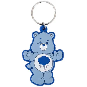 Care Bears PVC Grumpy Keyring One Size bleu pas cher