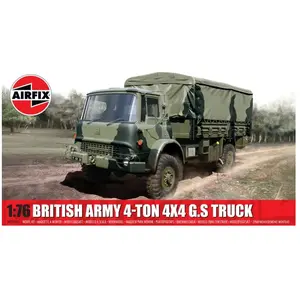 Airfix Maquette Camion : GS 4x4 de 4 tonnes de l'armée britannique - 1/76 pas cher