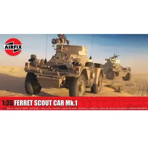 Airfix Maquette véhicule militaire : Ferret Scout Car Mk.1 en 1:35 pas cher