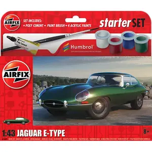 Airfix Maquette voiture : Starter Set : Jaguar E-Type pas cher