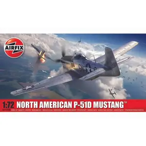 Comparateur de prix : Maquette North American P-51D Mustang 1/72 - Airfix Maquette d'avion  - A01004B 