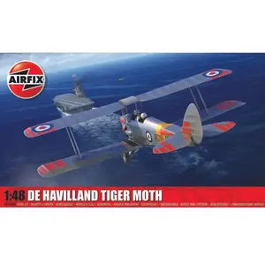 Maquette De Havilland Tiger Moth 1/48 - Airfix Maquette d'avion - A04104A pas cher