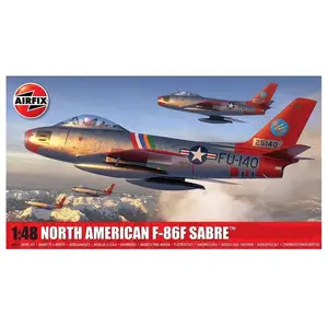 Maquette Airfix: 1:48 Scale - North American F-86F Sabre - Maquette d'avion - AirfA08111 pas cher