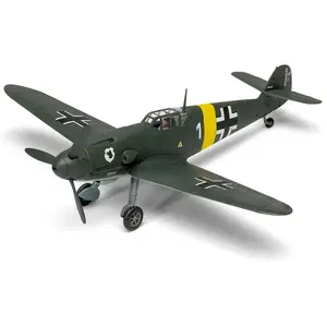 Airfix Maquette Avion Starter Set : Messerschmitt Bf109F-4 pas cher