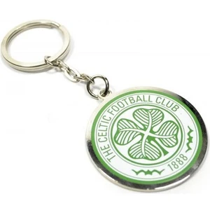 Celtic FC Crest Enamel Keyring One Size blanc/vertVendu parspartoo
