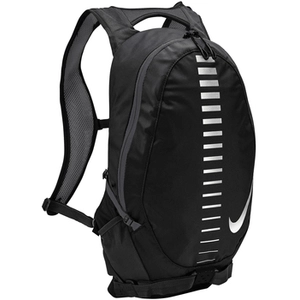 Nike Run Commuter Backpack One Size noir/argenté pas cher