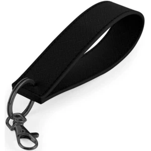 Bagbase - Porte-clés bracelet BOUTIQUE - Taille unique (Noir) TU pas cher