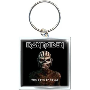 Iron Maiden The Book Of Souls Photo Print Keyring One Size blanc/noir pas cher