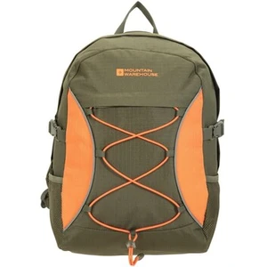 Mountain Warehouse - Sac à dos BOLT (Kaki / Orange) TU pas cher
