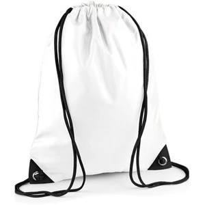 Bagbase - Sac à cordon PREMIUM (Blanc) TUVendu parspartoo