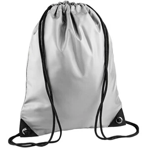Bagbase - Sac à cordon PREMIUM (Argenté) TU pas cher