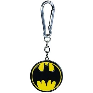 Batman - Porte-clés à mousqueton - Taille unique (Jaune / Noir) TU