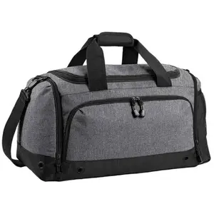 Bagbase - Sac de sport ATHLEISURE (Gris chiné) TU