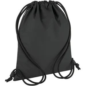 Bagbase - Sac à cordon (Noir) TU pas cher
