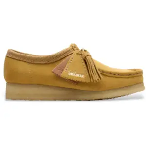 Clarks Originals Wallabee Chaussures Marron Pour Femme En Suède EU 41