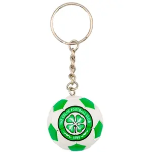 Celtic FC Football Keyring One Size blanc/vert pas cher