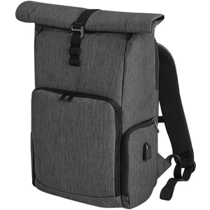 Quadra Q-tech Charge Roll Up Backpack One Size pastel gris