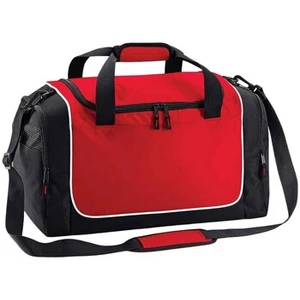 Quadra Teamwear Locker Bag One Size noir/rouge pas cher