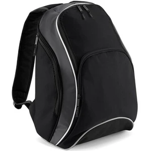 Bagbase - Sac à dos TEAMWEAR (Noir / Gris foncé / Blanc) TU pas cher