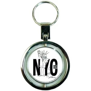 Porte clé John Lennon NYC Power To The People pas cher