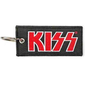 Kiss - Porte-clés - Taille unique (Noir / Rouge) TU pas cher