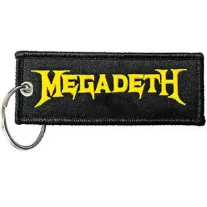 Megadeth - Porte-clés - Taille unique (Noir / Jaune) TU pas cher