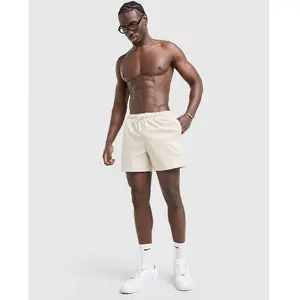 Nike Short de bain Seersucker 5 - Beige, Beige XS pas cher