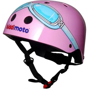Casque enfant Kiddimoto Goggle rose- M (53-58 cm)Vendu parla-becanerie