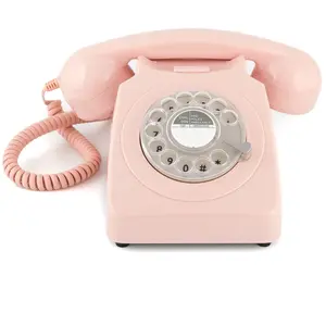 Comparateur de prix : GPO Retro Téléphone analogique GPO 746 ROTARY GPO RETRO CARNATION PINK