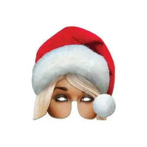Comparateur de prix : RueDeLaFete Masque Carton - MÈRe NoËL