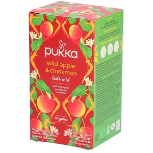 Comparateur de prix : Infusions Pomme sauvage Bio - 20 sachets Pukka