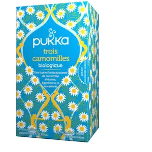 Pukka Tisane Ayurvédique Trois Camomilles Bio 20 sachetsVendu parparasanteonline