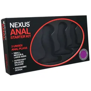 Comparateur de prix : Nexus Kit De Démarrage Plug Anal 3 Unités